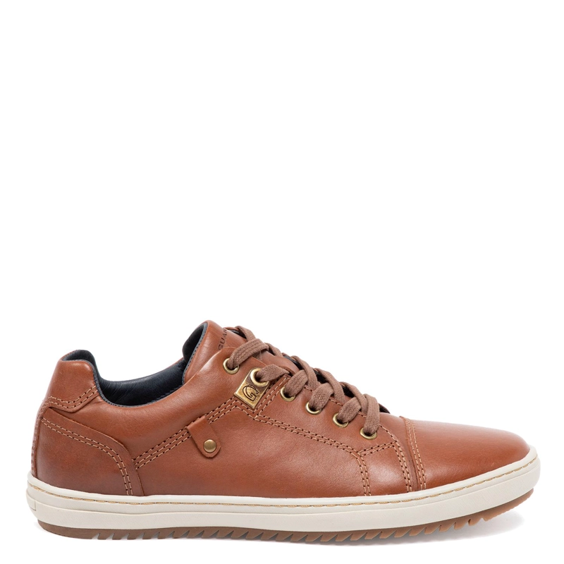 ZAPATILLA DE CUERO HOMBRE GUANTE CHOCOLATE KANSAS 0035589 - 1