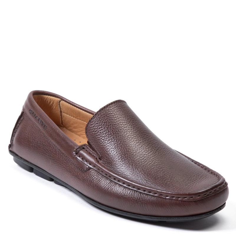 MOCASINES HOMBRE GUANTE CUERO ANCONA CHOCOLATE - 3