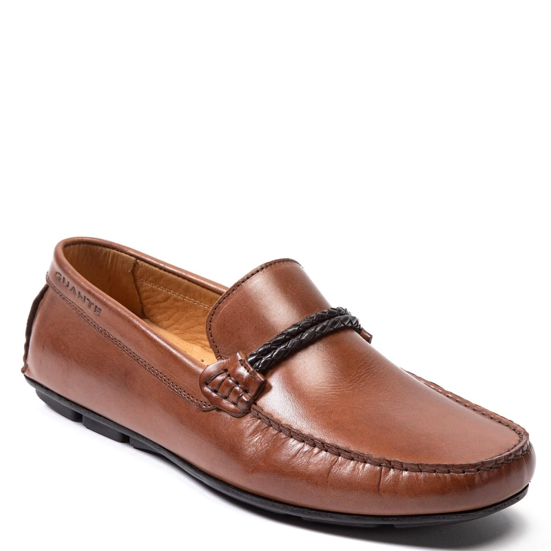 MOCASIN DE CUERO HOMBRE GUANTE BRANDY ANCONA 0034062 - 3