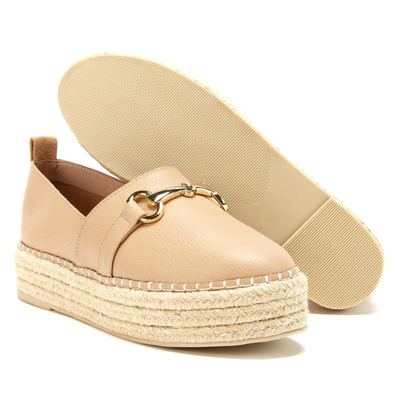ALPARGATA DE CUERO MUJER GACEL BEIGE MAIRA 0659624 - 4