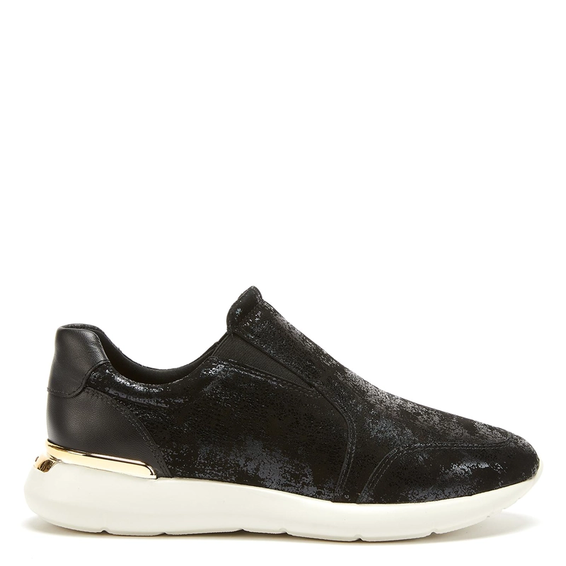 ZAPATILLA DE CUERO MUJER GACEL NEGRO STEFFY - 1