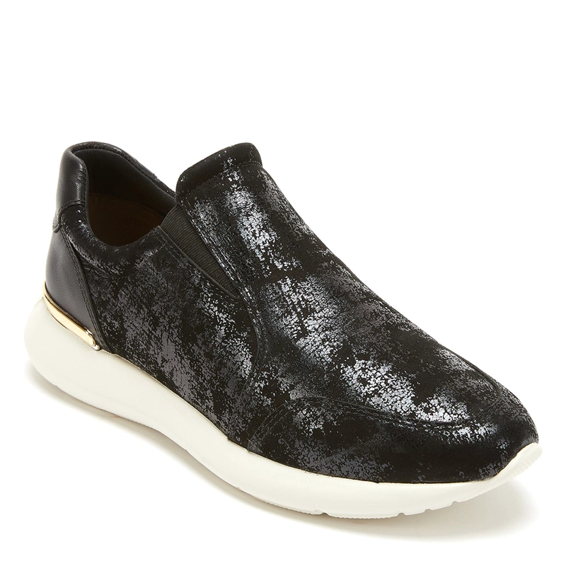 ZAPATILLA DE CUERO MUJER GACEL NEGRO STEFFY - 3