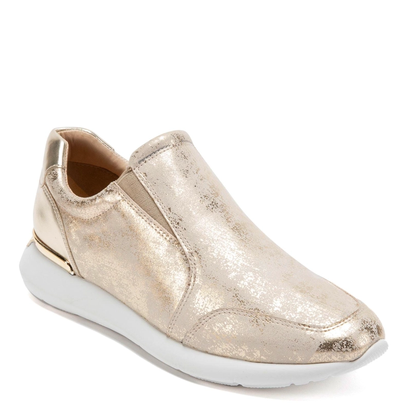 ZAPATILLA DE CUERO MUJER GACEL DORADO STEFFY 0659741 - 3