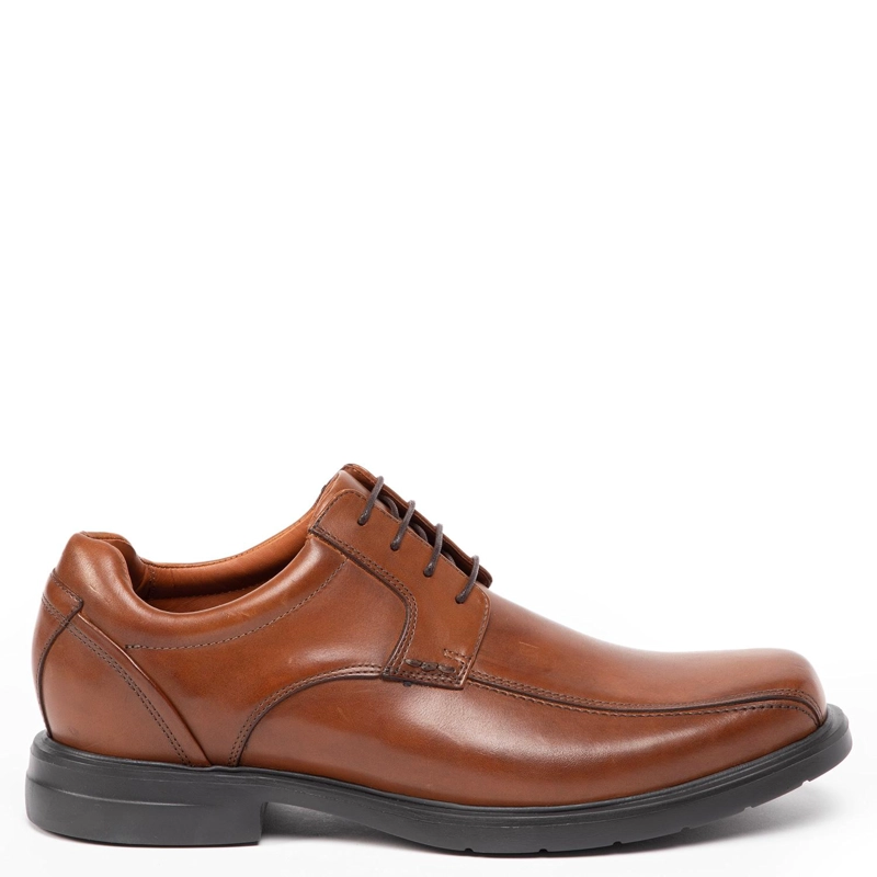ZAPATO DE CUERO HOMBRE GUANTE DARK CAMEL FERGUSON 0035588 - 1