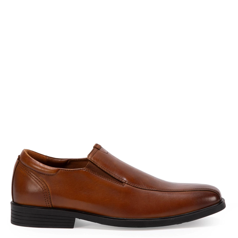 ZAPATO DE CUERO HOMBRE GUANTE DARK CAMEL LIGURIA 0035593 - 1