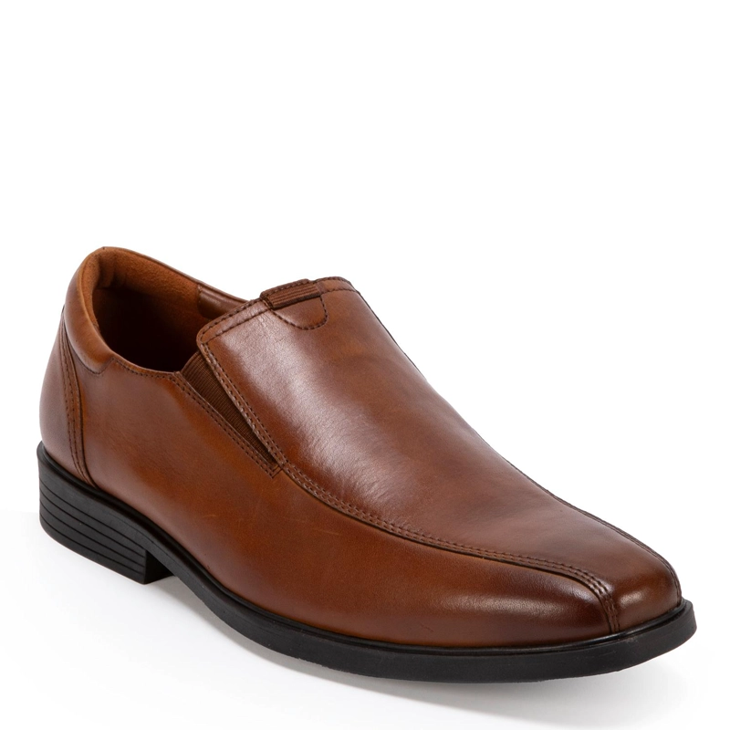 ZAPATO DE CUERO HOMBRE GUANTE DARK CAMEL LIGURIA 0035593 - 3