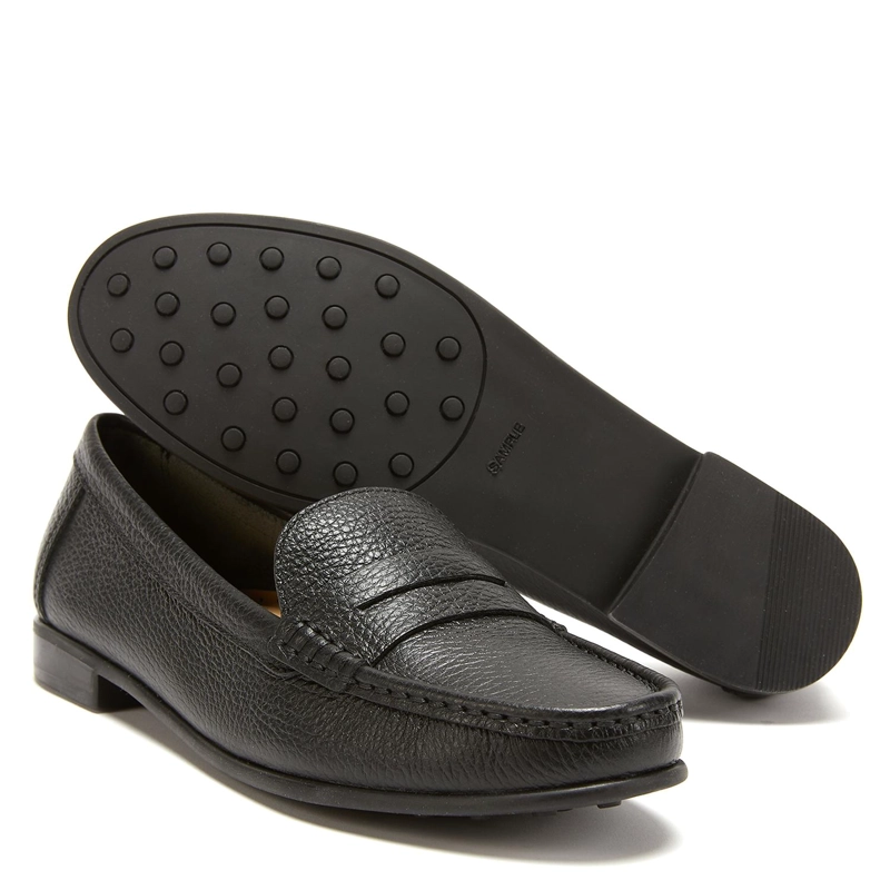 MOCASINES MUJER GACEL CUERO NEGRO SIRI - 4