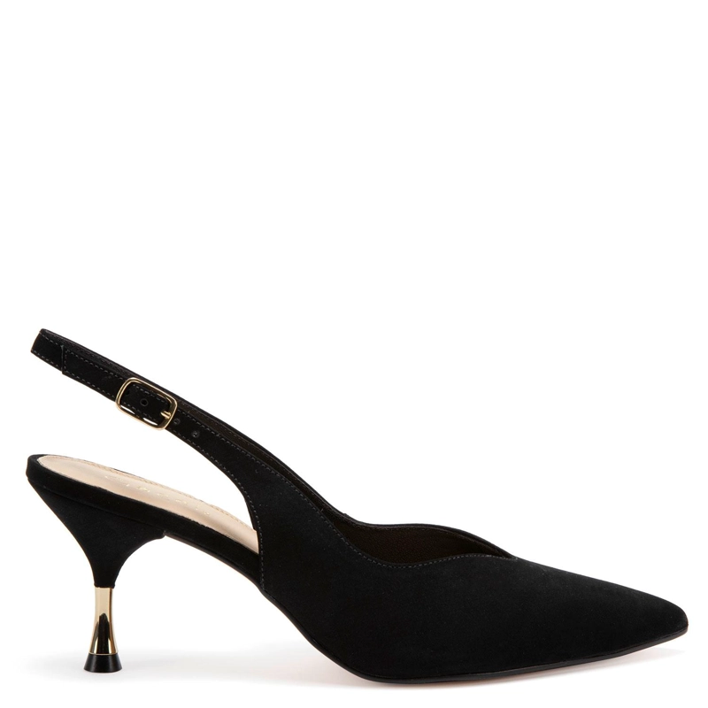 ZAPATO DE CUERO MUJER GACEL NEGRO NAIROBI - 1
