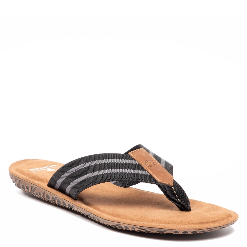 SANDALIAS HOMBRE GUANTE CUERO NEGRO ABIERTA CADIZ - 3