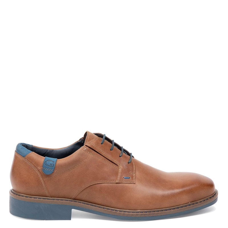 ZAPATO DE CUERO HOMBRE GUANTE TOSTADO TORONTO 0035559 - 1