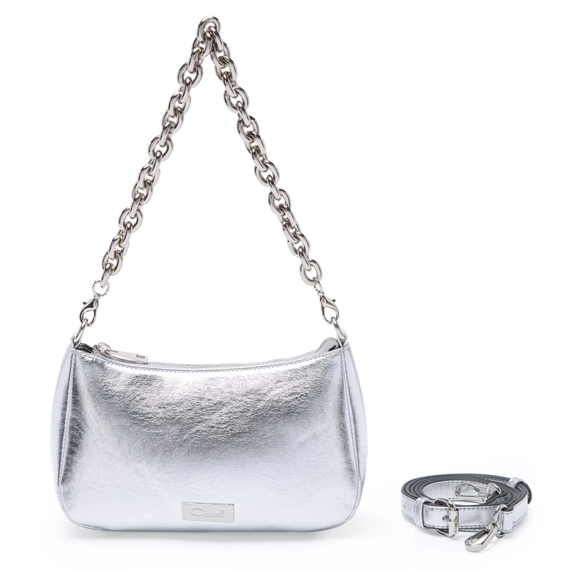 CARTERA MUJER GACEL PLATEADO CAR2989 - 1