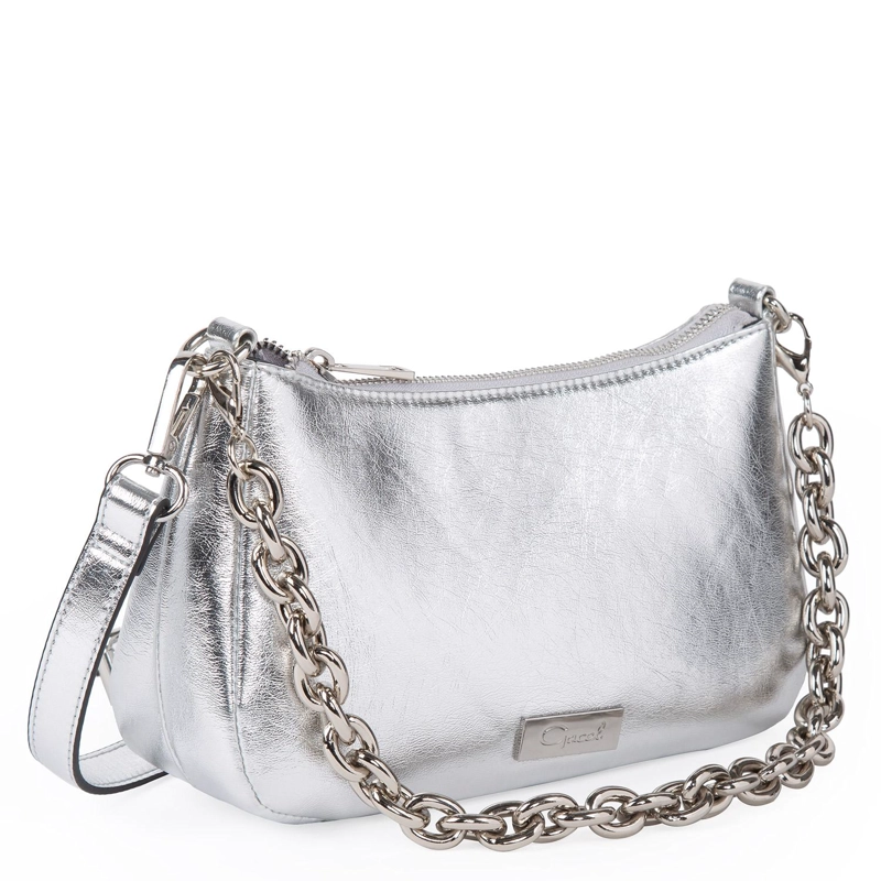 CARTERA MUJER GACEL PLATEADO CAR2989 - 3