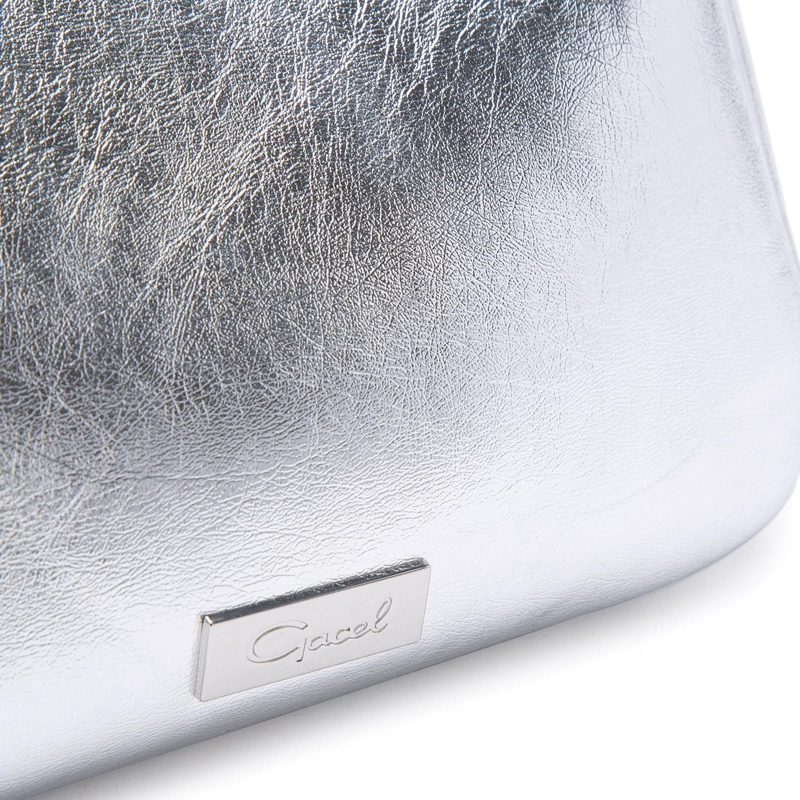 CARTERA MUJER GACEL PLATEADO CAR2989 - 4