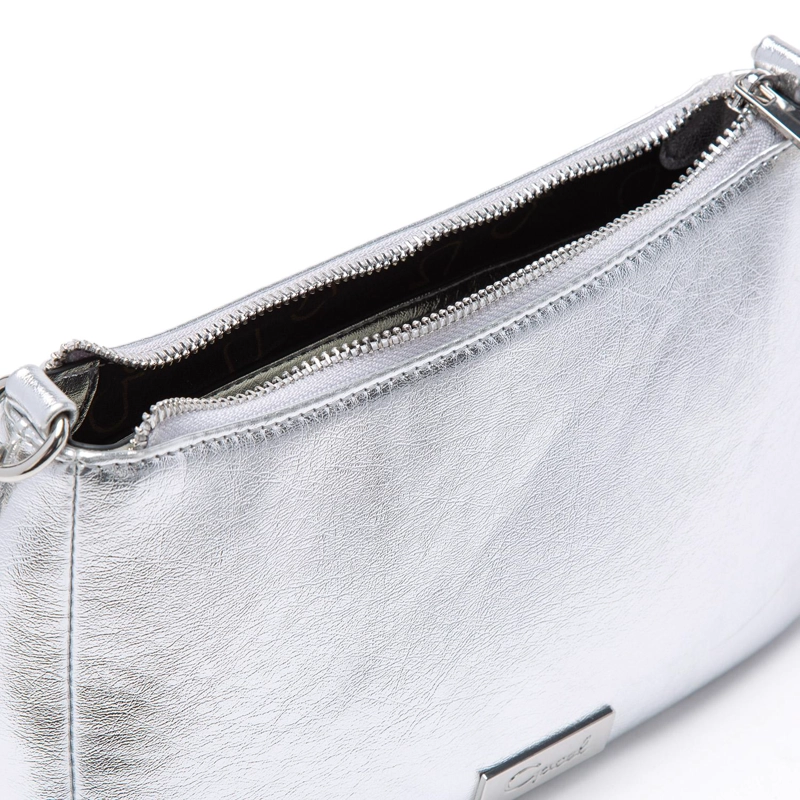 CARTERA MUJER GACEL PLATEADO CAR2989 - 5