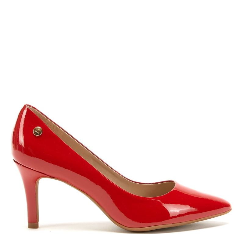 ZAPATO DE CUERO MUJER GACEL ROJO ESTELLE - 1