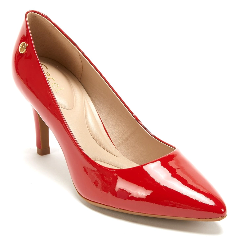 ZAPATO DE CUERO MUJER GACEL ROJO ESTELLE - 2