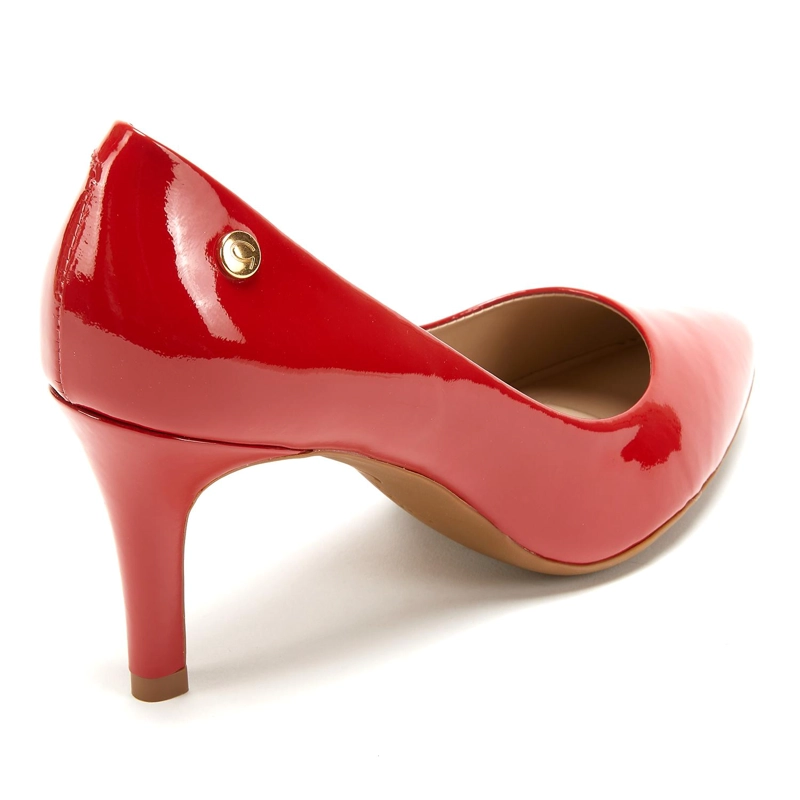 ZAPATO DE CUERO MUJER GACEL ROJO ESTELLE - 3