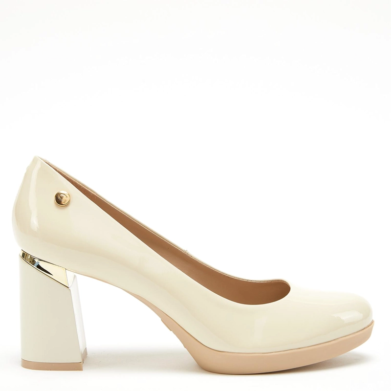 ZAPATO DE CUERO MUJER GACEL CREMA LUCY 0659481 - 1