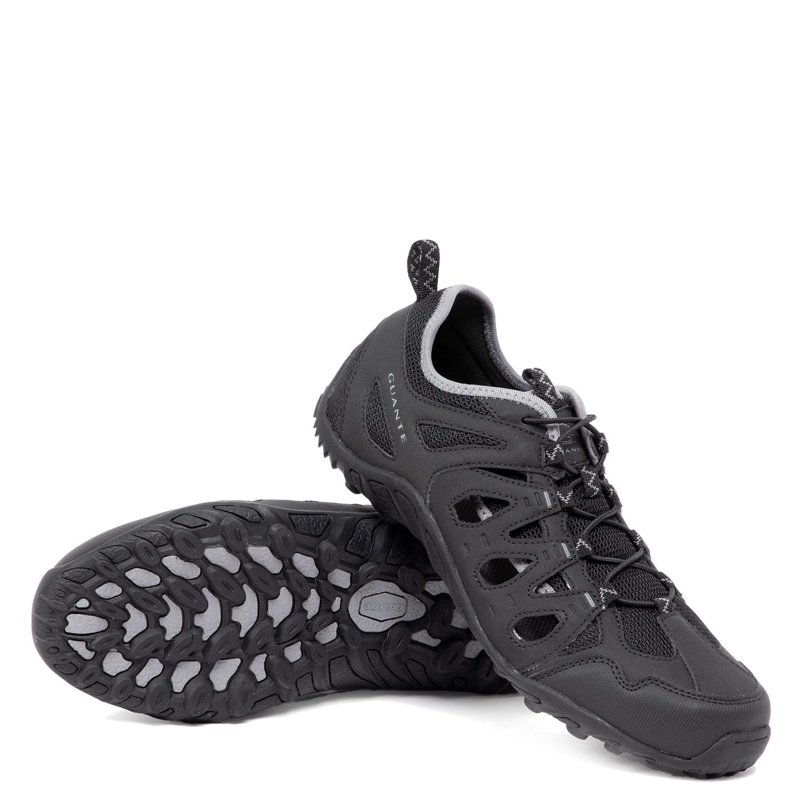 SANDALIAS HOMBRE GUANTE CUERO NEGRO CERRADA LONQUIMAY - 4
