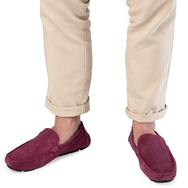 MOCASIN DE CUERO HOMBRE GUANTE BURDEO COSTA RICA 0035526 - 2