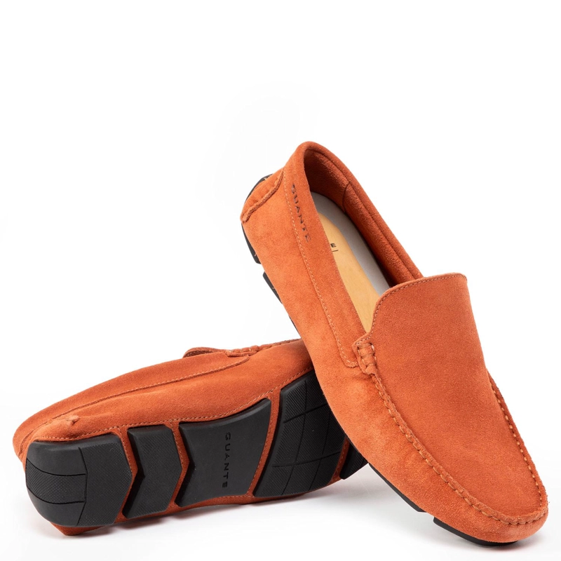 MOCASIN DE CUERO HOMBRE GUANTE TERRACOTA COSTA RICA 0035529 - 4
