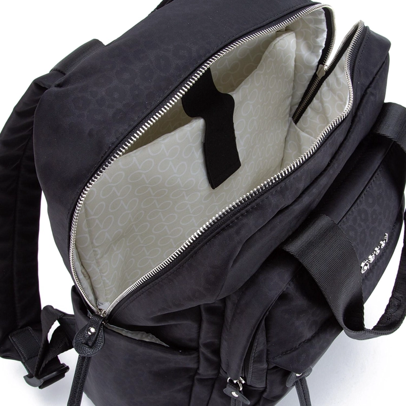 MOCHILA MUJER GACEL NEGRO NOTEBOOK - 5