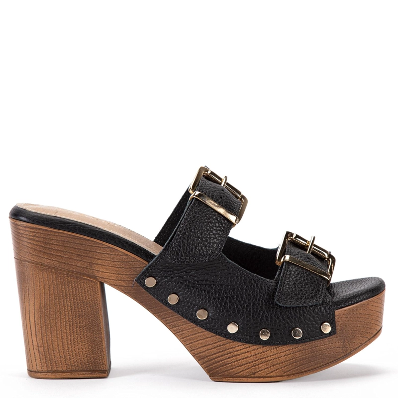 SANDALIAS MUJER GACEL NEGRO FLAVIA - 1