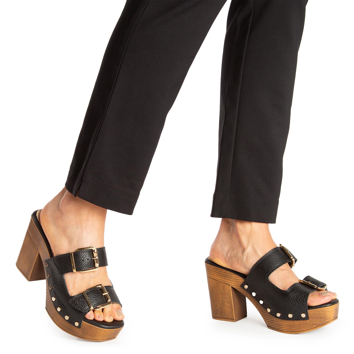 SANDALIAS MUJER GACEL NEGRO FLAVIA - 2