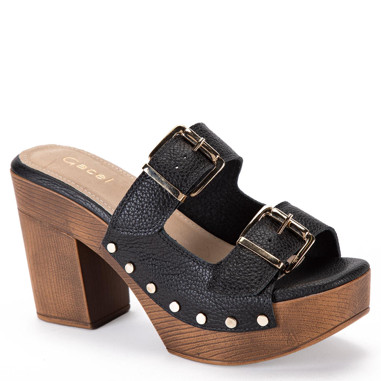 SANDALIAS MUJER GACEL NEGRO FLAVIA - 3