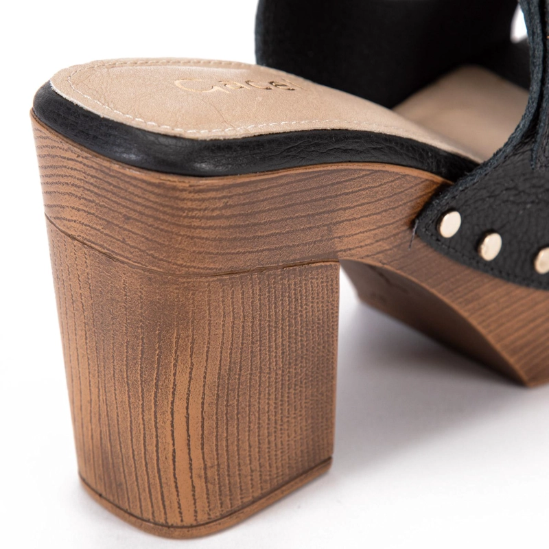 SANDALIAS MUJER GACEL NEGRO FLAVIA - 4
