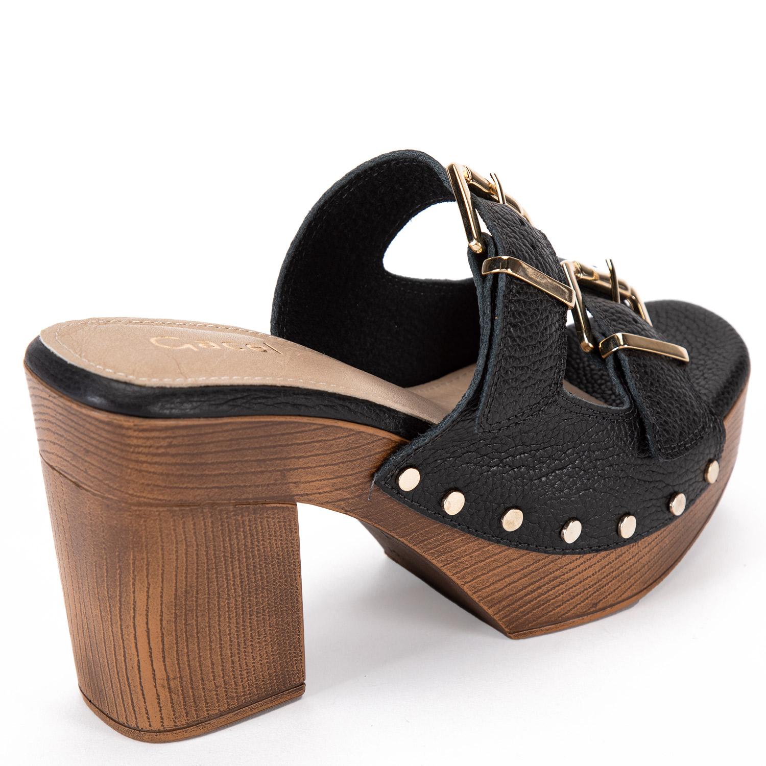 SANDALIAS MUJER GACEL NEGRO FLAVIA - 5