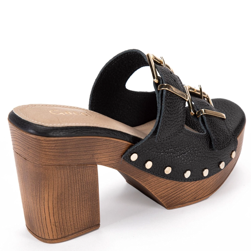 SANDALIAS MUJER GACEL NEGRO FLAVIA - 5