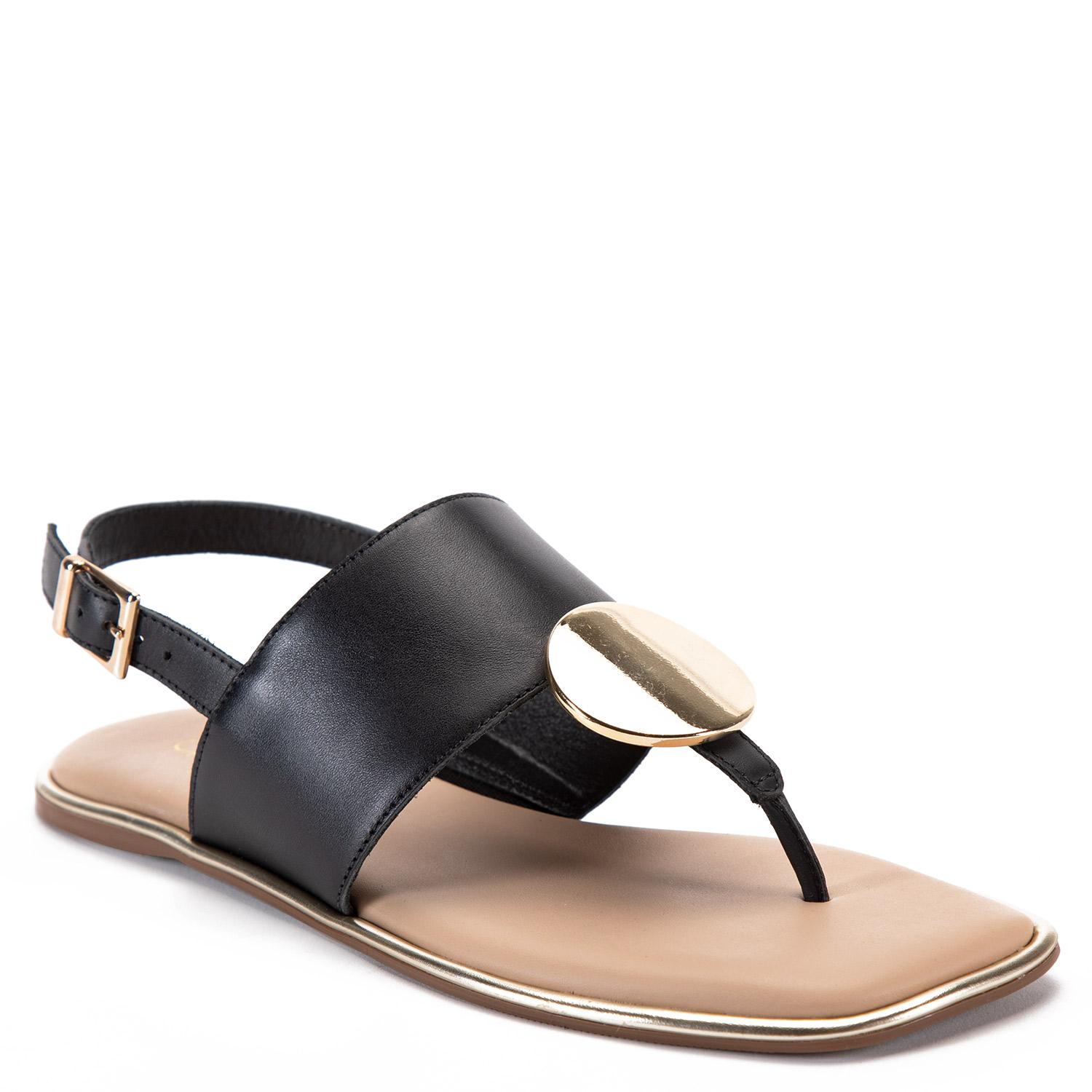 SANDALIAS MUJER GACEL NEGRO ODETH - 3