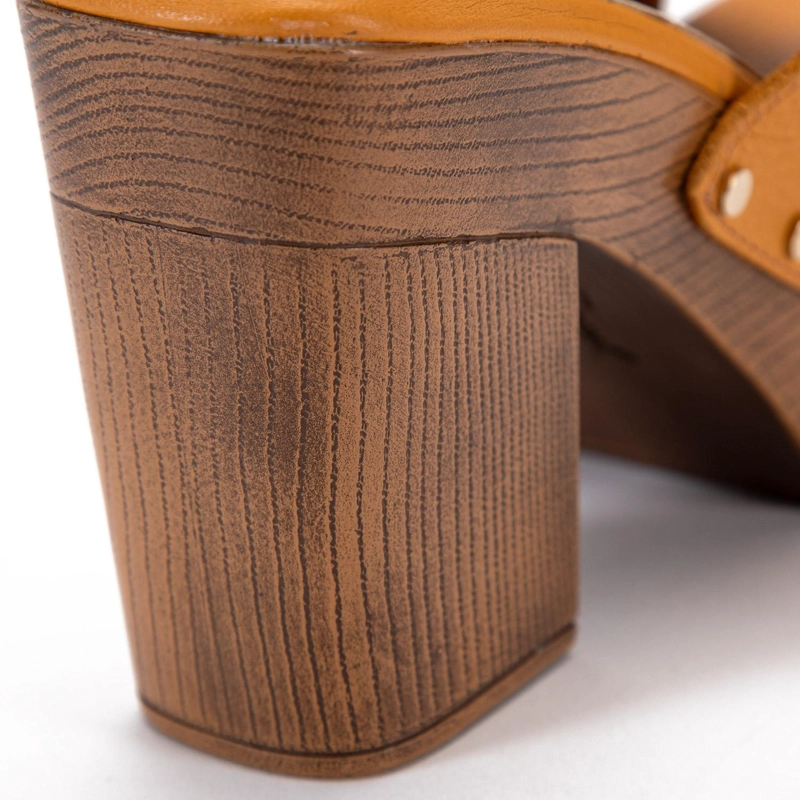 SANDALIAS MUJER GACEL MOSTAZA FLAVIA - 4