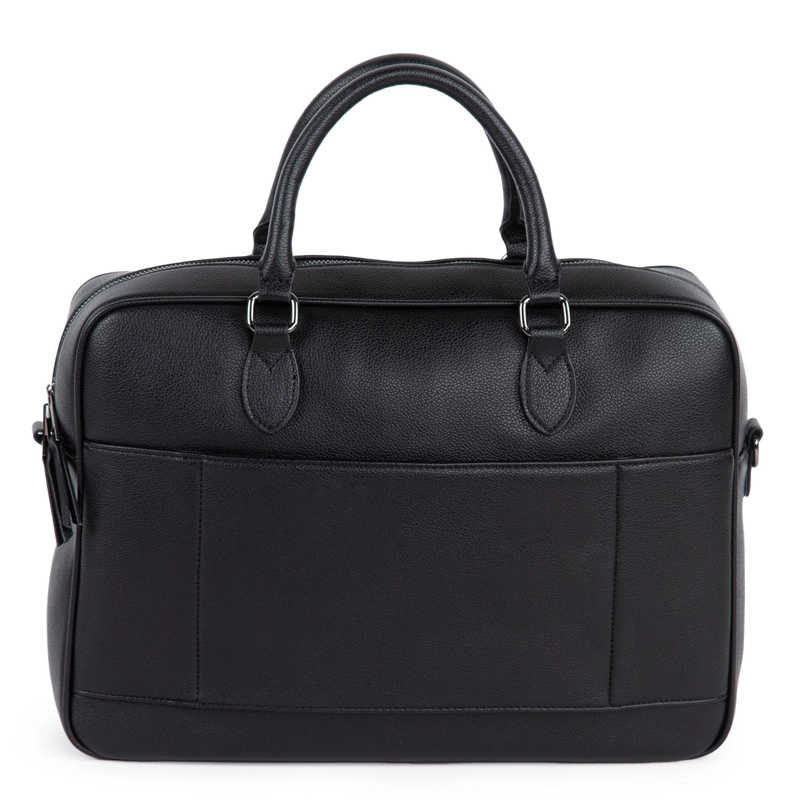BOLSO HOMBRE GUANTE NEGRO MALETIN NOTEBOOK - 2