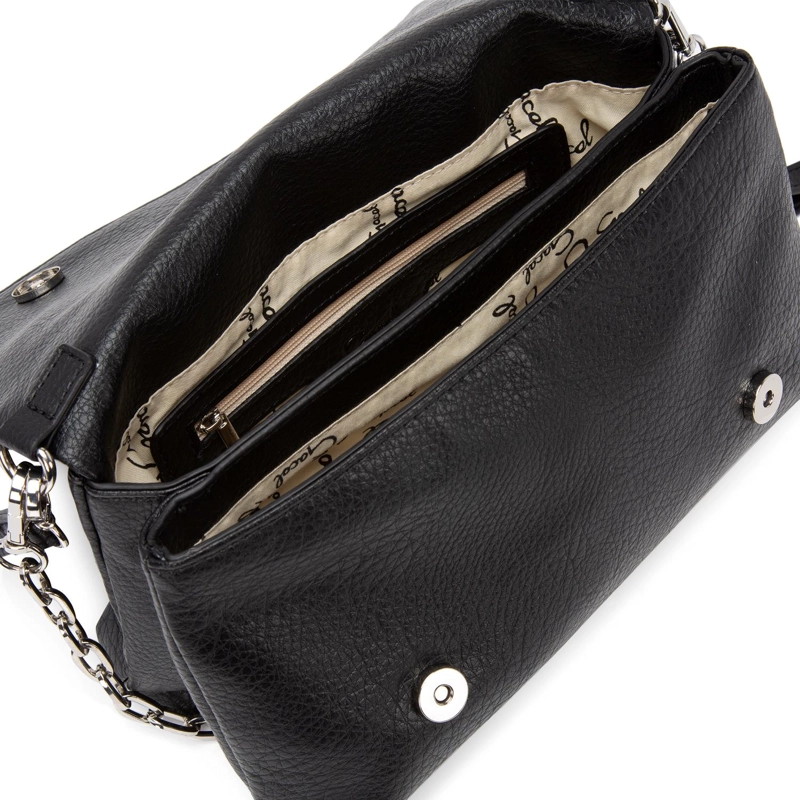 CARTERA MUJER GACEL NEGRO BANDOLERA GRANDE - 3