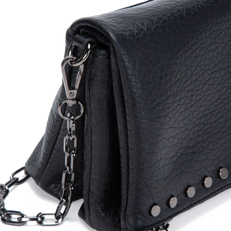 CARTERA MUJER GACEL NEGRO BANDOLERA GRANDE - 4