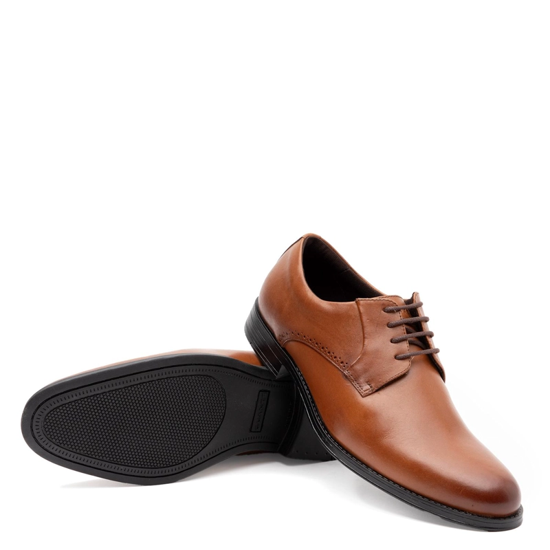 ZAPATO DE CUERO HOMBRE GUANTE WHISKY ZURIQUE 0035481 - 4