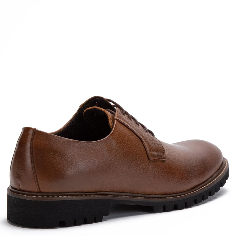 ZAPATO DE CUERO HOMBRE GUANTE WHISKY QUEBEC 0035461 - 5