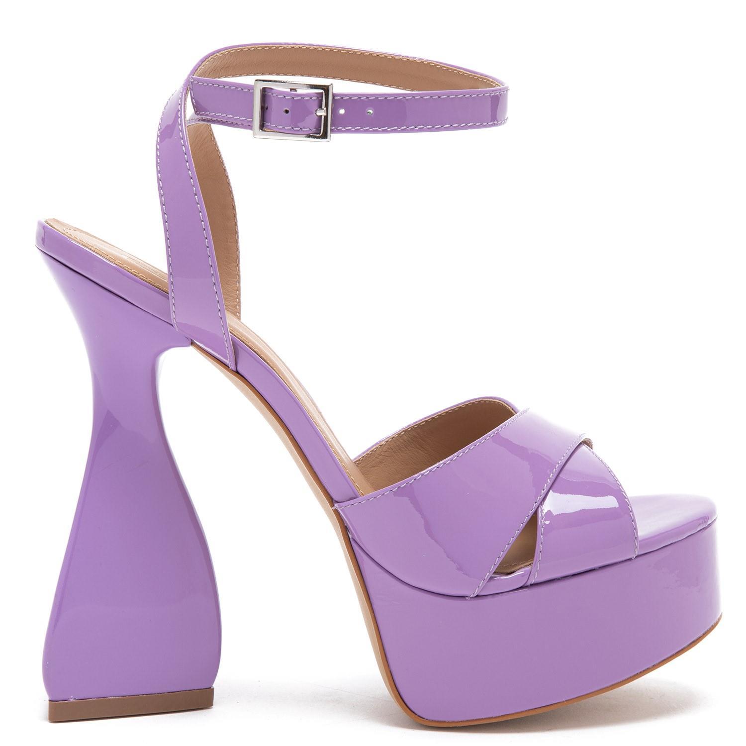 SANDALIA MUJER GACEL MORADO TRINA - 1