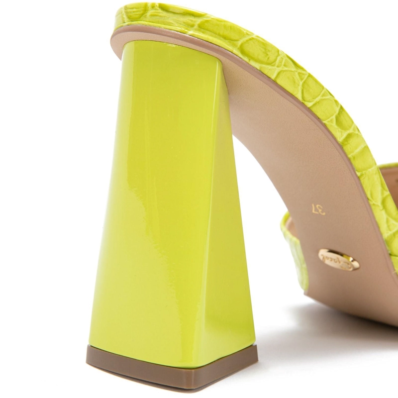 SANDALIA MUJER GACEL VERDE LIMON TATIANA - 3
