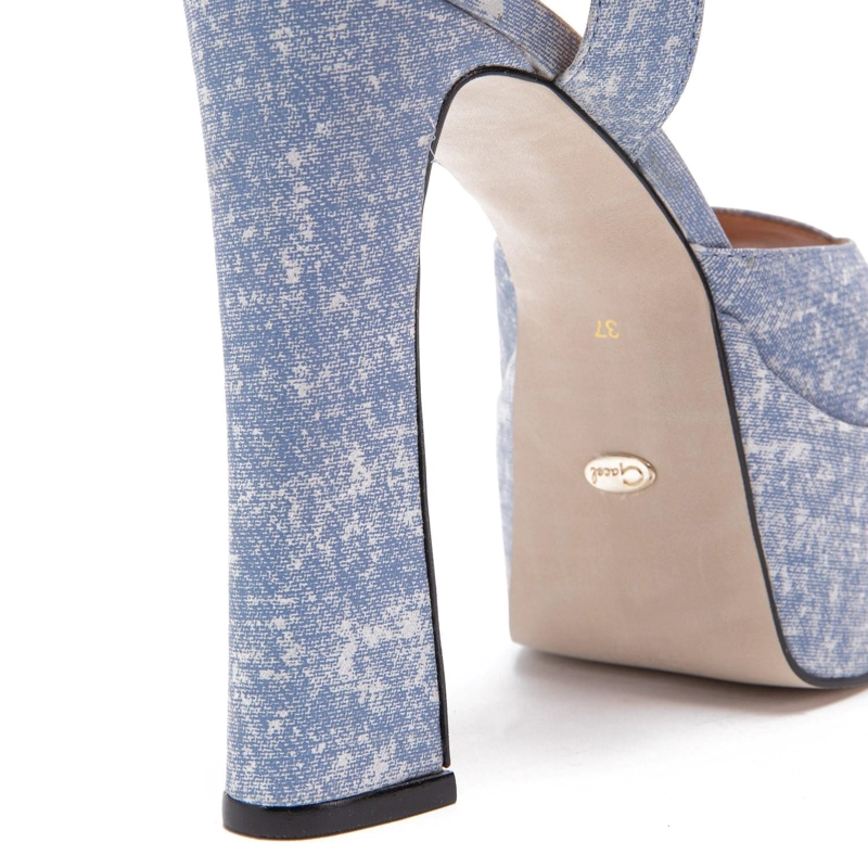SANDALIA MUJER GACEL DENIM TRUDY - 3