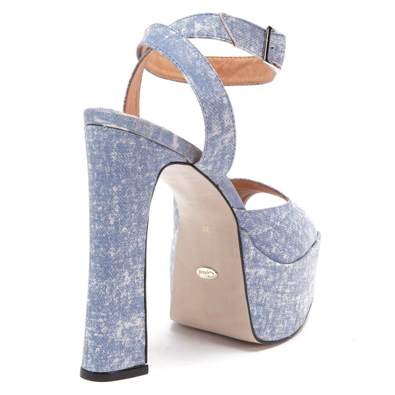 SANDALIA MUJER GACEL DENIM TRUDY - 4