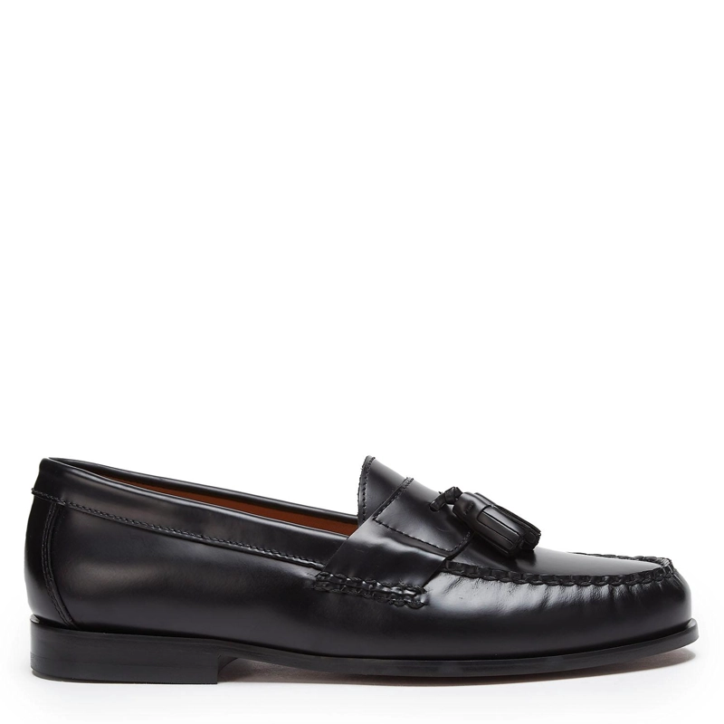 MOCASINES HOMBRE GUANTE NEGRO SUELA - 1