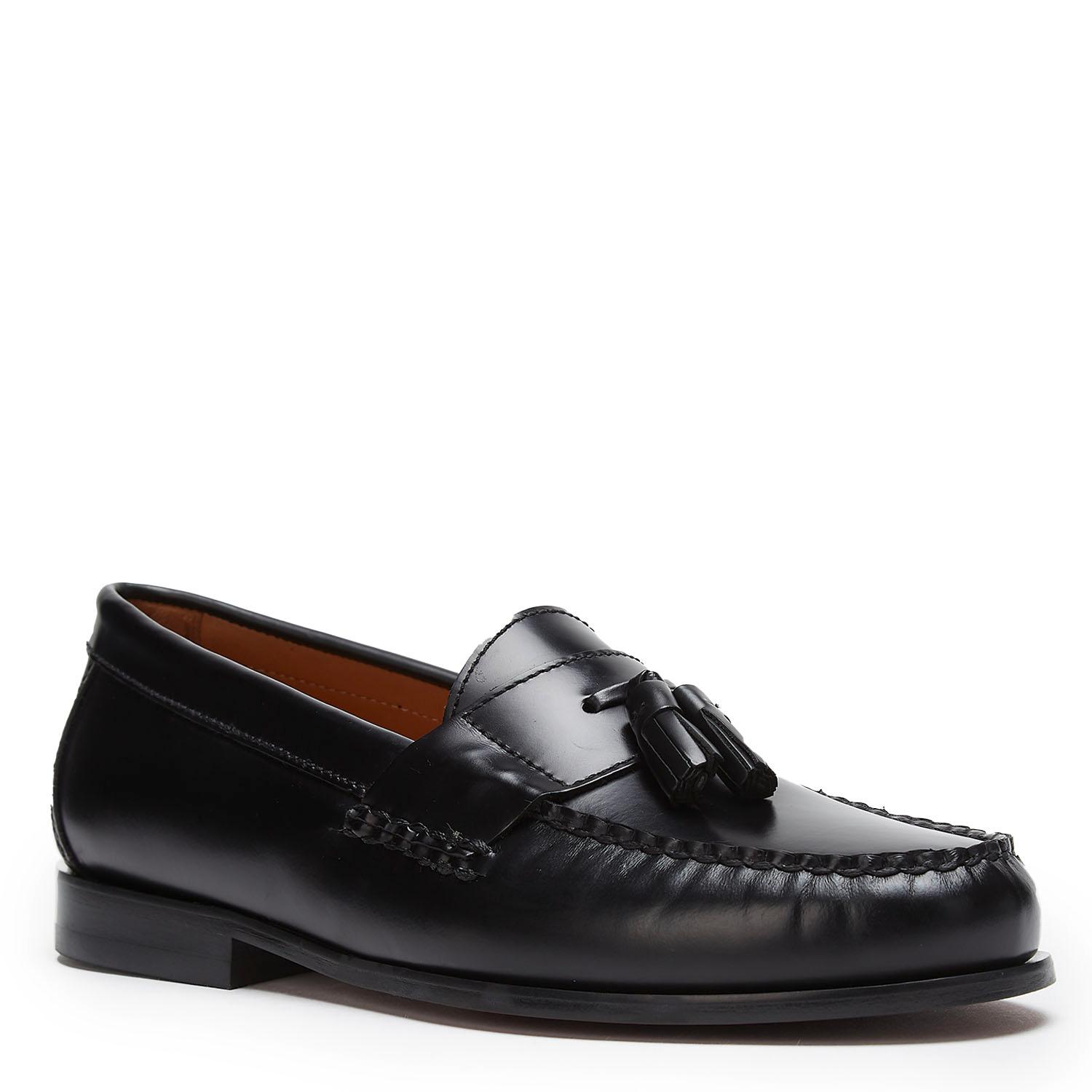 MOCASINES HOMBRE GUANTE NEGRO SUELA - 3