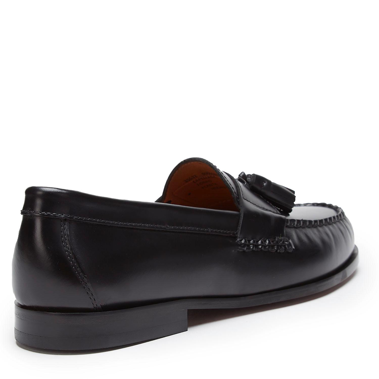 MOCASINES HOMBRE GUANTE NEGRO SUELA - 5