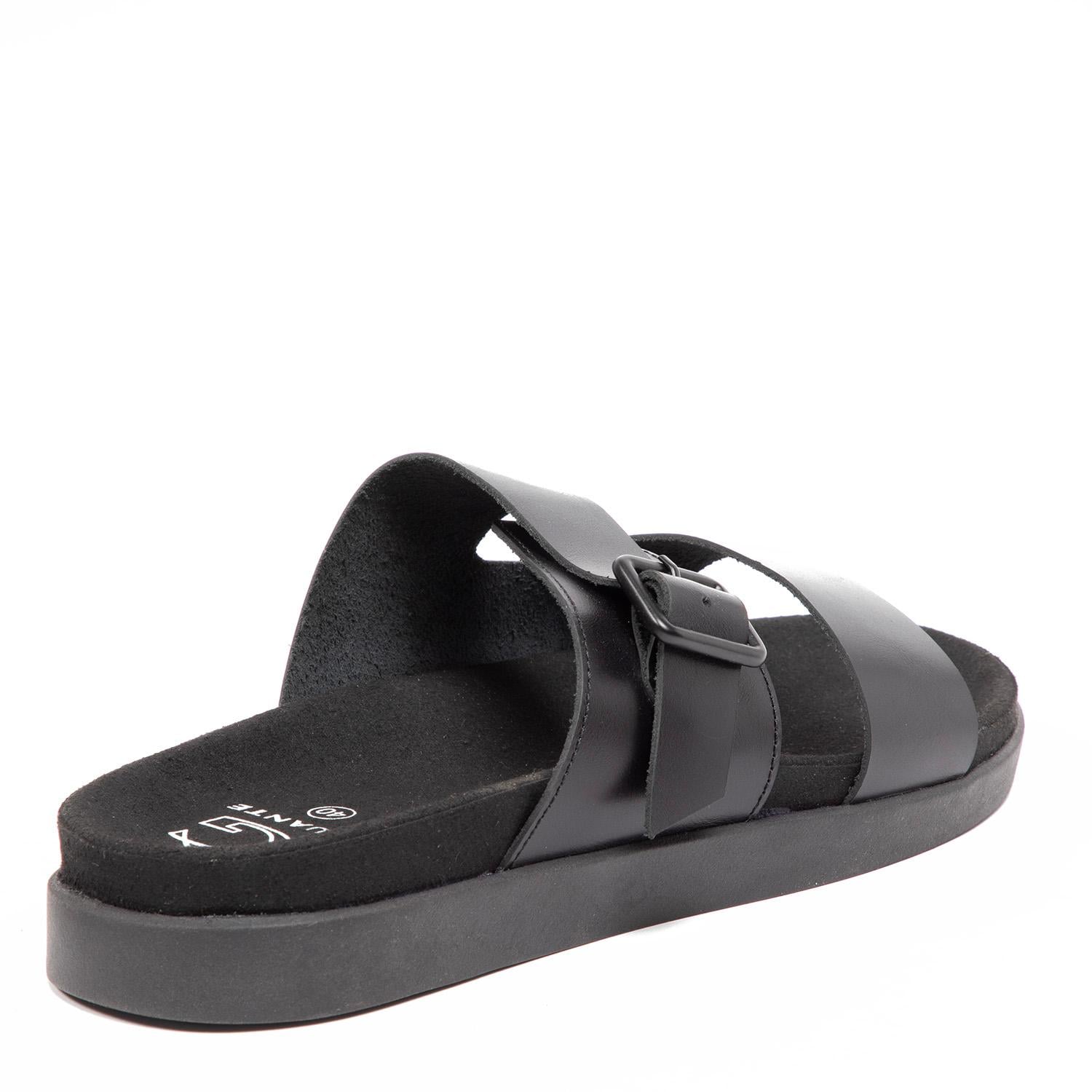SANDALIA SEMI ABIERTA HOMBRE GUANTE NEGRO BERNA - 5