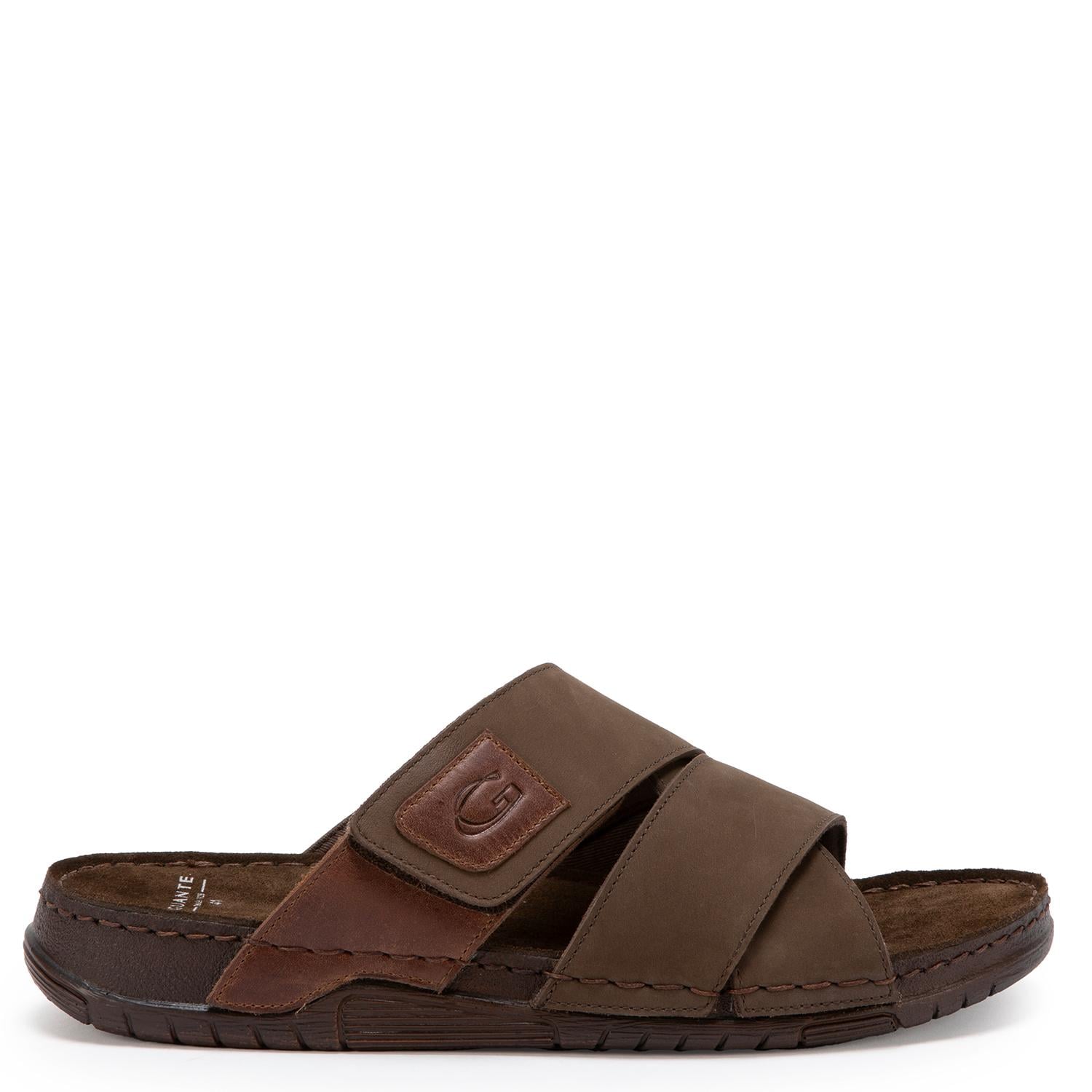 SANDALIA SEMI ABIERTA HOMBRE GUANTE CHOCOLATE BONDI - 1