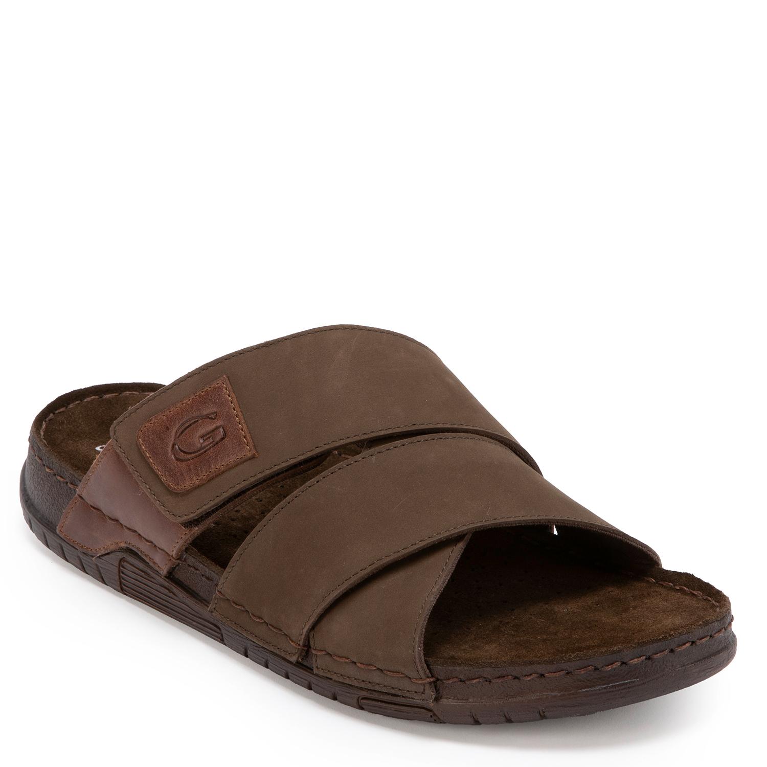 SANDALIA SEMI ABIERTA HOMBRE GUANTE CHOCOLATE BONDI - 2