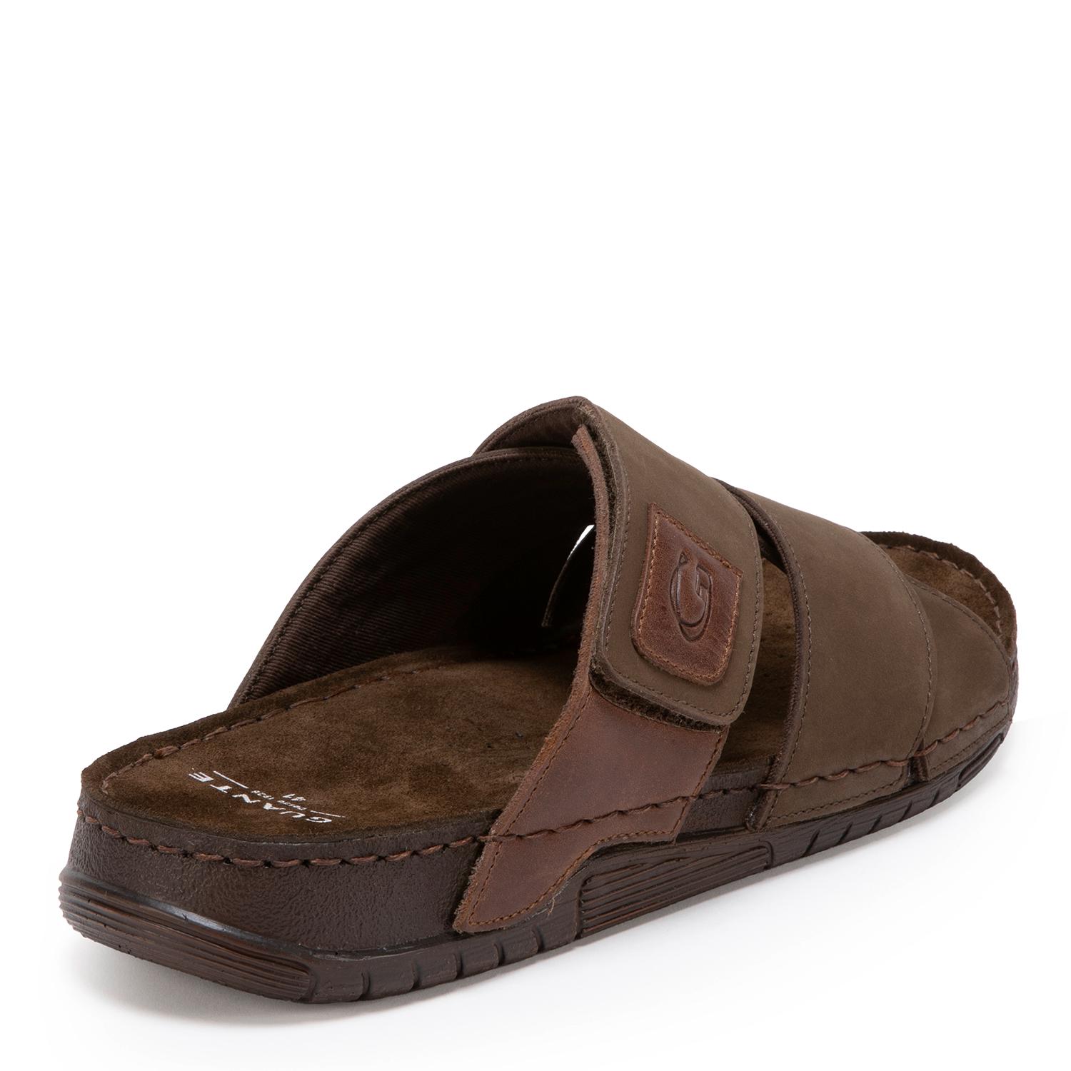 SANDALIA SEMI ABIERTA HOMBRE GUANTE CHOCOLATE BONDI - 4